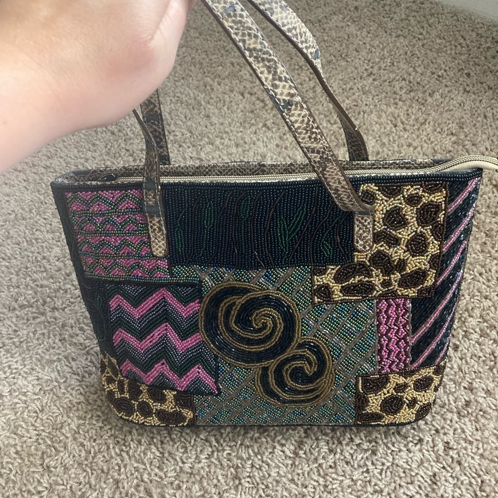 RARE Fendi Beaded Hand Bag